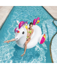 BESTWAY 41113 - Unicornio de Fantasía Hinchable 224x164 cm
