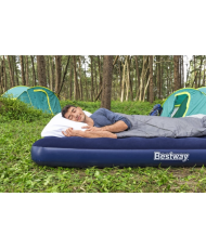 Colchón hinchable BESTWAY Azul PVC (203 x 152 x 22 cm)