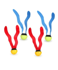Juego acuático Fun Algas, 4 Bolas de 19 cm