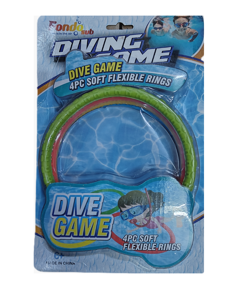 Set 4 Aros Subacuáticos para Piscina