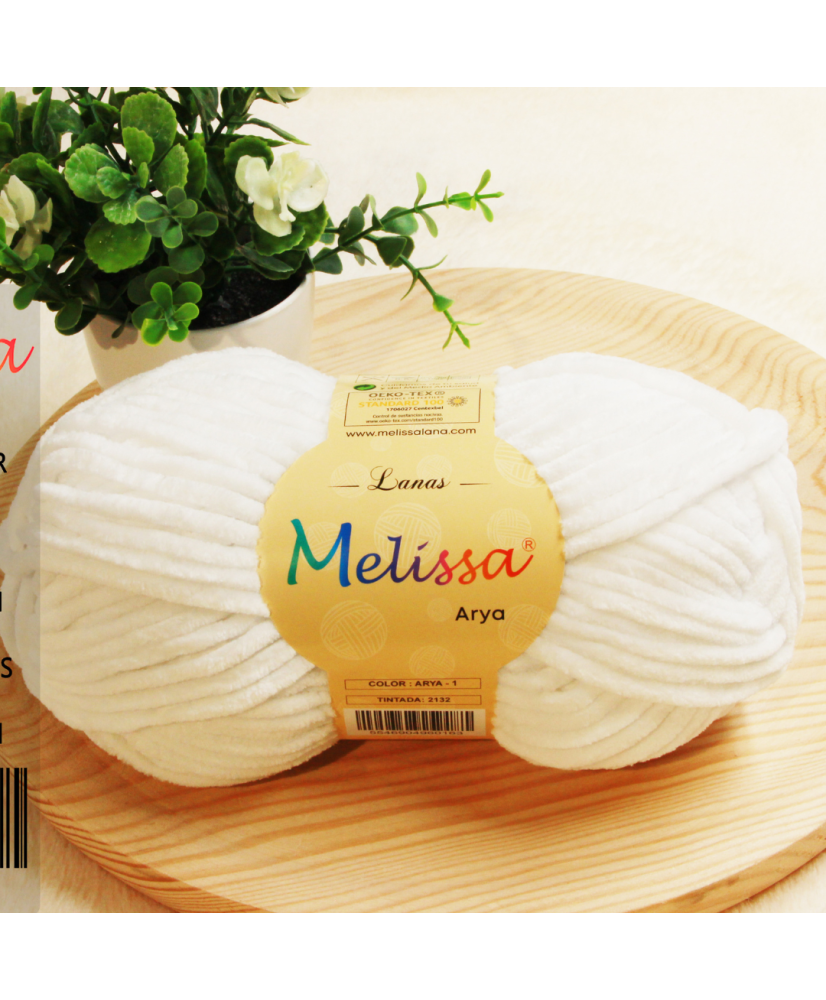 Lana Arya Hilo arya-Suave y Lavable-Antialérgica-Ideal para Bufandas ,Suéteres bebe,Gorro etc.