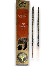 Incienso Orgánico AUM Fragances - Hecho a Mano en India con Ingredientes Naturales -  Ecológico (Palo Santo)