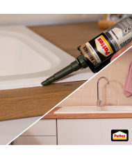 Silicona multiusos PATTEX 280 ml blanco