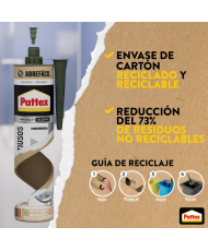 Silicona multiusos PATTEX 280 ml blanco