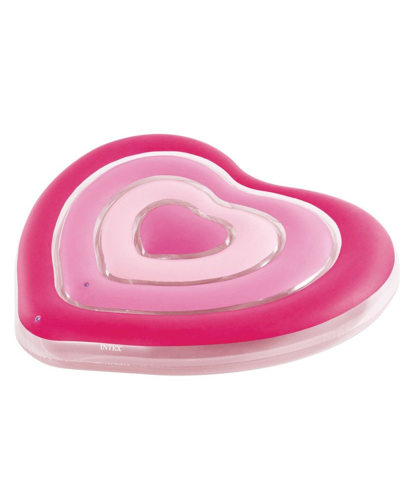 Intex - Colchoneta Hinchable Corazón 135x25x155 cm