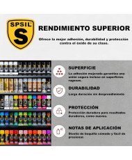 SPSIL Pintura Spray Brillante Fucsia Fluo  400ml