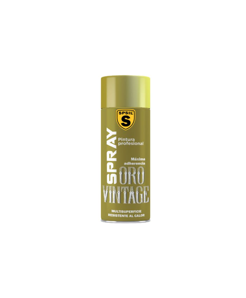 SPSIL Pintura Spray Oro Vintage Pintura Spray Multicolor 400 Ml(8599-2)