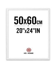 Marco de Fotos Grandes A4，A3，30x40，30x45，40x50 ，50x60，50 x 70， cm (Blanco)