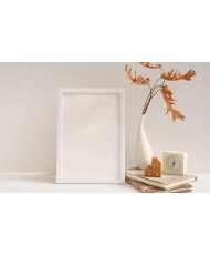 Marco de Fotos Grandes A4，A3，30x40，30x45，40x50 ，50x60，50 x 70， cm (Blanco)