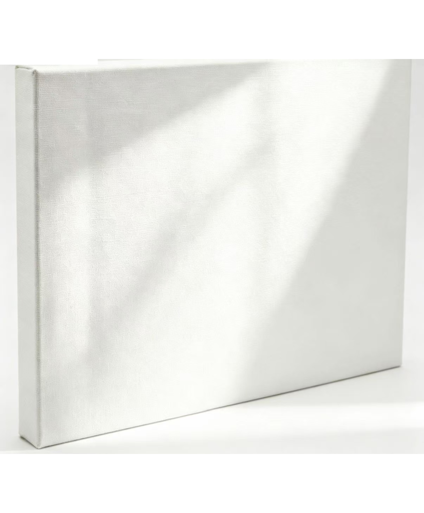 Lienzos Para Pintar 70x100 CM Bastidor Madera 37 MM Algodón Blanco Preimprimado