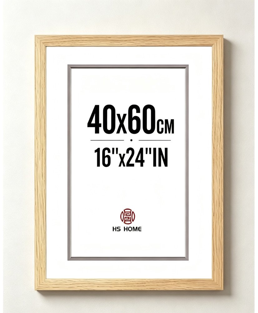 Marco de Foto 40x60cm (Haya) MOD-254 Hecho de Madera, Ancho de moldura 2cm.