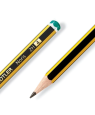 Lápices de grafito Noris 2H Staedtler