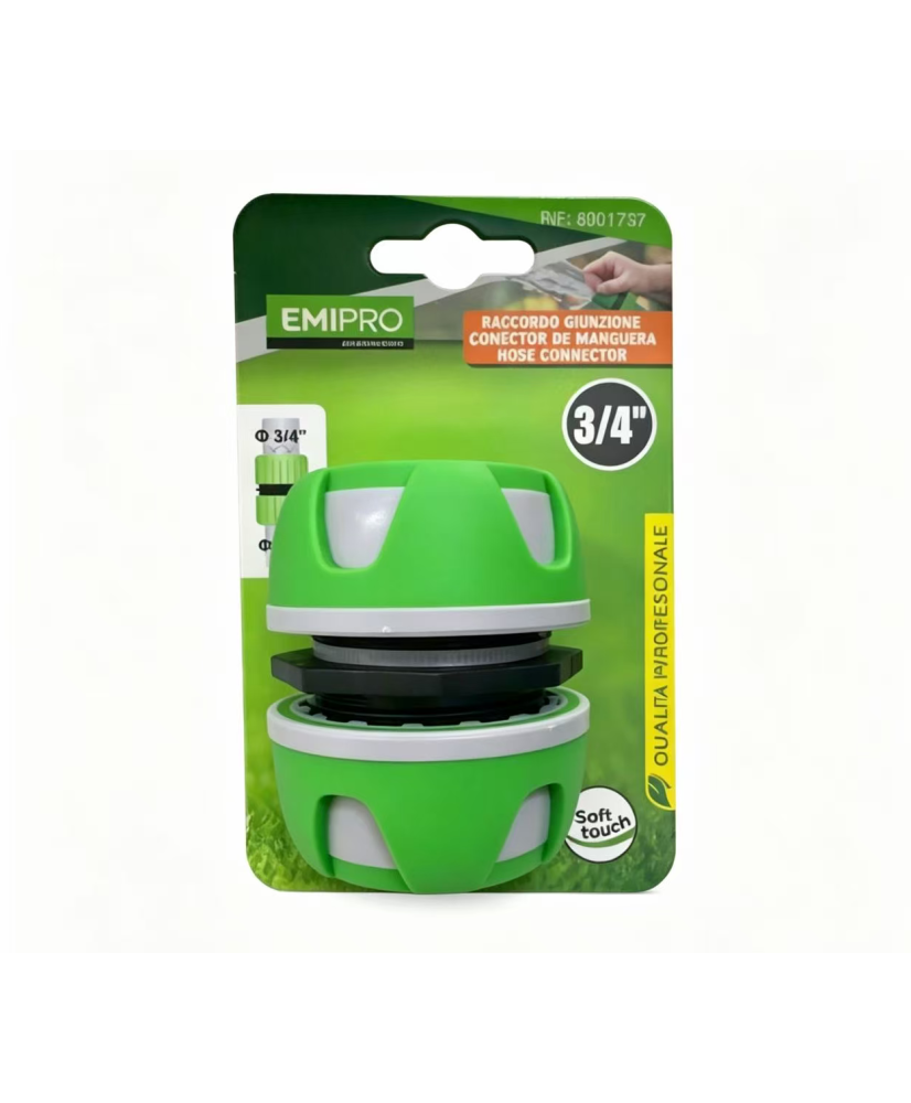 Conectores para manguera de jardín, conector doble 3/4