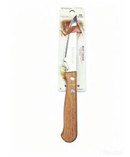 Cuchillo pelapatatas Acero Inoxidable Mango Madera 18.5cm