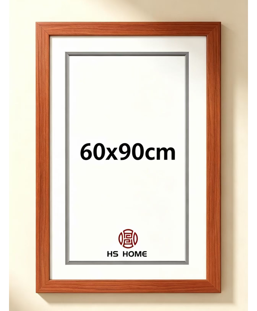Marco de fotos 60x90 cm (Cerezo) Marco de madera para Decoración