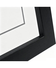 Marco de Fotos Grande 50x70cm (Negro) MOD-272 Marco de Madera