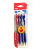 Boligrafos punta 1.0mm 4uds