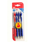 Boligrafos punta 1.0mm 4uds