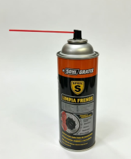 Limpiador de frenos, limpiador de piezas de motor para desengrasar partes de frenos, motores y máquinas520ml
