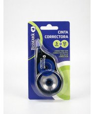 Cinta correctora bismark 5mm x 12 m blister