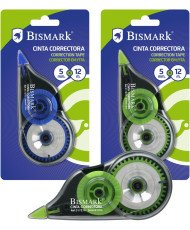 Cinta correctora bismark 5mm x 12 m blister