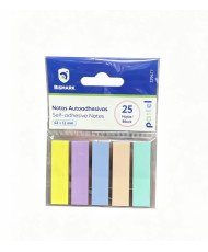 Taco adhesivas pastel 25hoja