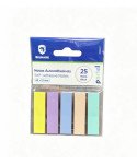 Taco adhesivas pastel 25hoja