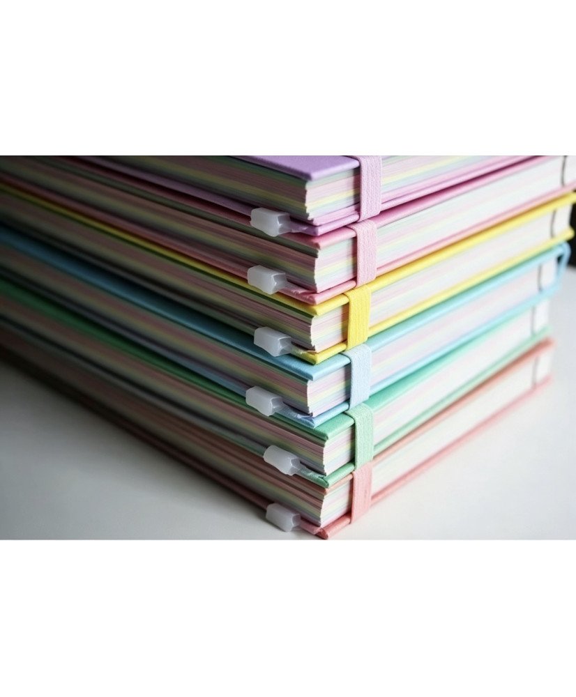Cuaderno Pastel Soft A5 120h 90gr Microperforado