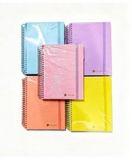 Cuaderno Pastel Soft A5 120h 90gr Microperforado