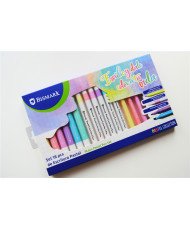 Set 18 rotuladores escritura pastel Set 18 rotuladores escritura Pastel