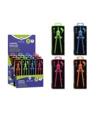 Compas automatico neon basic 4 colores bismark