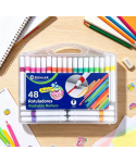 48 rotuladores de colores...