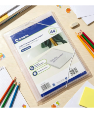 Carpeta PP gomas y solapas A4 c/kanguro