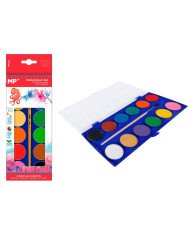 Pintura Acuarela 12 Colores