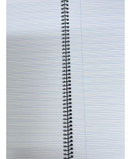 Bloc Espiral Campus Guía de Escritura A4 Tapa Plástico 80 Hojas 90G Línea 3 mm
