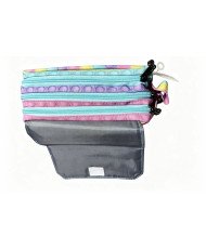 Estuche portatodo 4 cremalleras