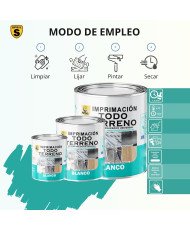 Imprimación Universal TODO TERRENO Blanco 750ml