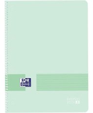 Cuaderno Espiral Europeanbook 5 5X5 mm A4+ 120 Hj T/pp Oxford Live & Go Colores Pastel Surtidos