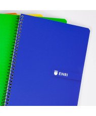 Cuadernos A5, 1 Raya, Tapa Blanda, 80 Hojas, Pack 5 Libretas, Colores Surtidos