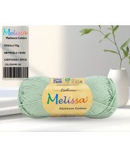 Hilo Ovillo de Algodón Premium 100% Algodón perfecto para DIY y tejer a mano 75 g, aprox. 150 metros