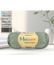 Hilo Ovillo de Algodón Premium 100% Algodón perfecto para DIY y tejer a mano 75 g, aprox. 150 metros