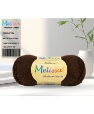 Hilo Ovillo de Algodón Premium 100% Algodón perfecto para DIY y tejer a mano 75 g, aprox. 150 metros