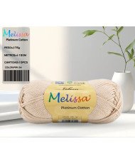 Hilo Ovillo de Algodón Premium 100% Algodón perfecto para DIY y tejer a mano 75 g, aprox. 150 metros