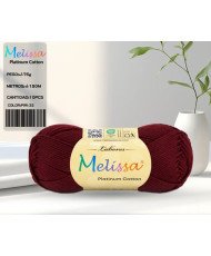 Hilo Ovillo de Algodón Premium 100% Algodón perfecto para DIY y tejer a mano 75 g, aprox. 150 metros
