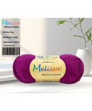 Hilo Ovillo de Algodón Premium 100% Algodón perfecto para DIY y tejer a mano 75 g, aprox. 150 metros