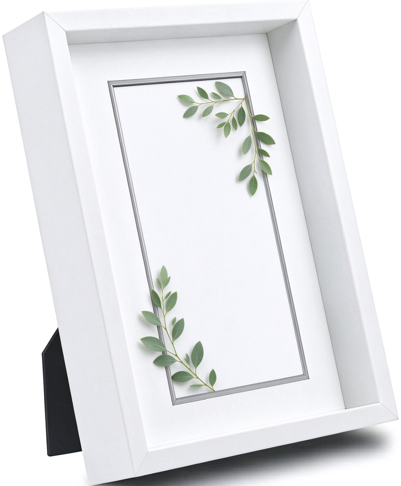 Marcos con Profundidad 10x15cm MOD-3508 (Blanco)