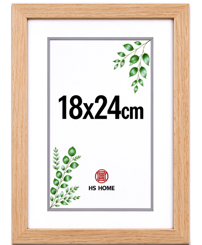 Marcos de Fotos 18x24cm (Haya) MOD-254 (Pack 1 uds) Ancho de moldura 2cm