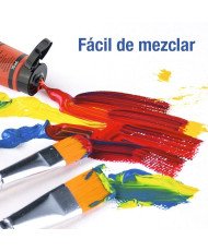 Pintura Acrílica Satinada, Amarillo Medio (Yellow Mid), 75 ml MP Artix  PP631-03