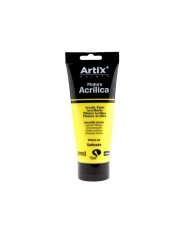 Pintura Acrílica Satinada, Amarillo  Limon(Lemon Yellow), 200 ml