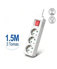 Regleta alargador de 3...